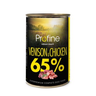 Вологий корм для собак Profine Venison 400 г - оленина - masterzoo.ua