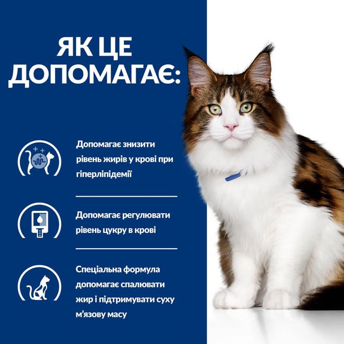 Сухий корм для котів Hill’s Prescription Diet Multi-Benefit w/d 1,5 кг - курка - masterzoo.ua