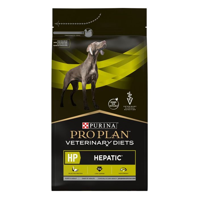 Сухий корм для собак Pro Plan Veterinary Diets HP Hepatic 3 кг - masterzoo.ua