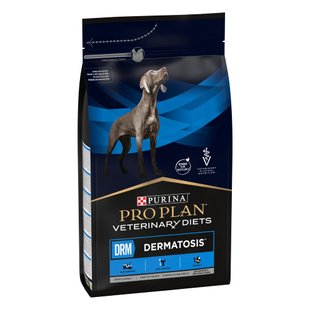 Сухий корм для собак Pro Plan Veterinary Diets DRM Dermatosis 3 кг - masterzoo.ua