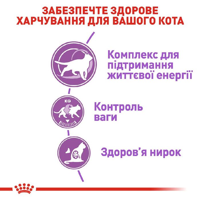 Сухий корм для котів Royal Canin Sterilised 7+, 1,5 кг - masterzoo.ua