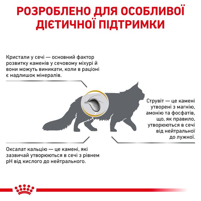 Сухий корм для котів Royal Canin Urinary S/O 3,5 кг - masterzoo.ua