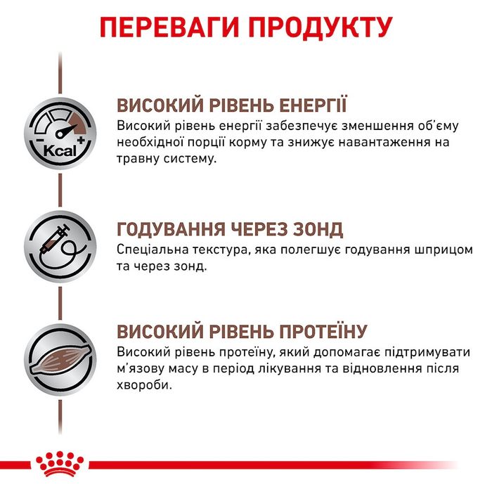 Вологий корм для котів і собак Royal Canin Recovery 195 г- dgs - masterzoo.ua