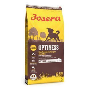 Сухий корм для собак Josera Optiness 12,5 кг - ягня - masterzoo.ua