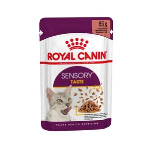 Вологий корм для котів Royal Canin Sensory Taste Gravy pouch 85 г - masterzoo.ua