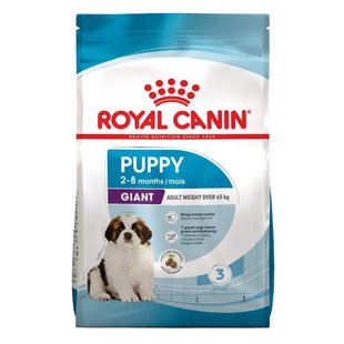 Сухий корм для цуценят Royal Canin Giant Puppy 15 кг - masterzoo.ua