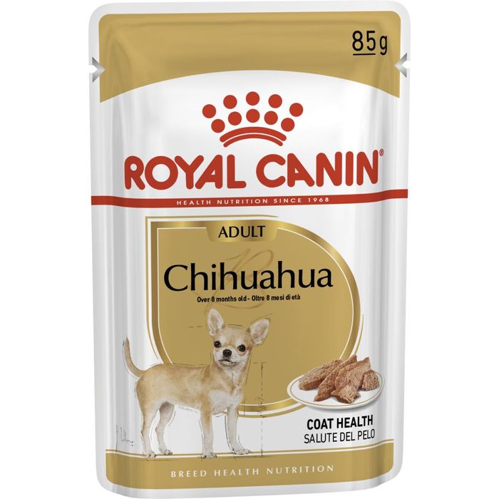 Вологий корм для собак Royal Canin Chihuahua Adult pouch 85 г - masterzoo.ua