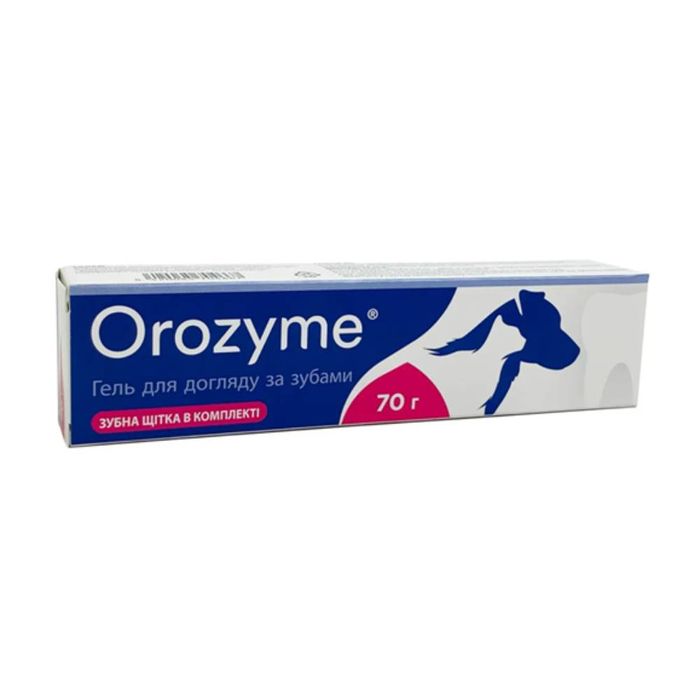 Гель для котів та собак Orozyme для догляду за ротовою порожниною 70 г - masterzoo.ua