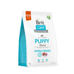 Сухий корм для цуценят всіх порід Brit Care Dog Hypoallergenic Puppy | (ягня) 3 кг - masterzoo.ua