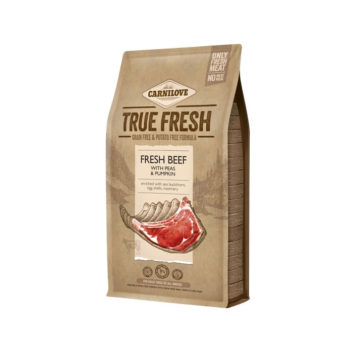 Сухий корм для дорослих собак усіх порід Carnilove True Fresh BEEF for Adult dogs 11,4 кг (яловичина) - masterzoo.ua