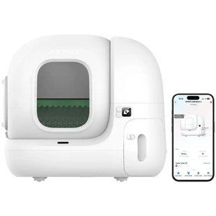 Смарт-туалет для котів Petkit Pura Max 2 Self-Cleaning P9902 - білий - masterzoo.ua