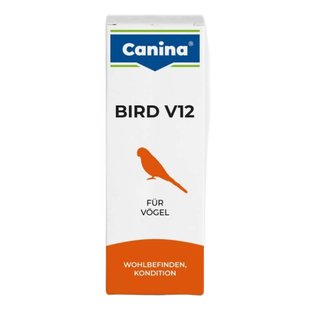 Вітаміни для птахів Canina Bird V12 25 мл - masterzoo.ua