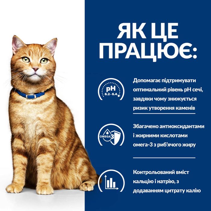 Сухий корм для котів Hill’s Prescription Diet Urinary Care c/d Multicare 8 кг - курка - masterzoo.ua