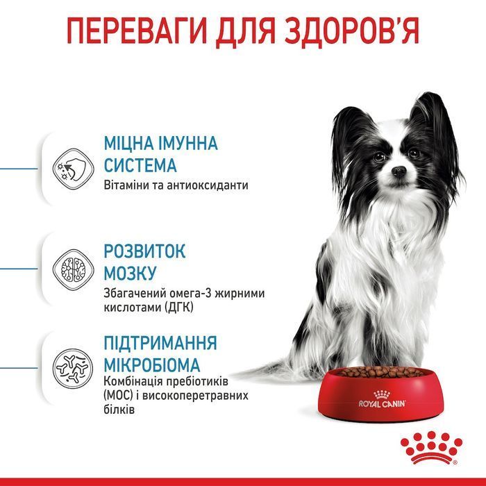 Сухий корм для цуценят Royal Canin X-Small Puppy 500 г - masterzoo.ua