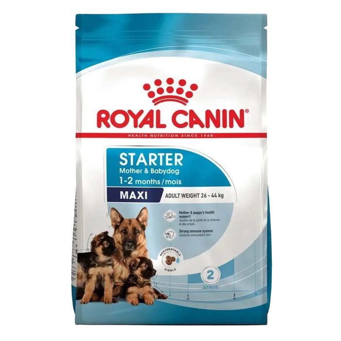 Сухий корм для цуценят Royal Canin Maxi Starter 4 кг - masterzoo.ua