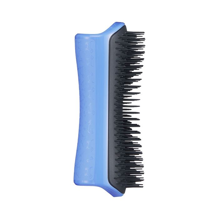 Щітка для розплутування шерсті собак Pet Teezer Detangling and Grooming Blue Grey - masterzoo.ua