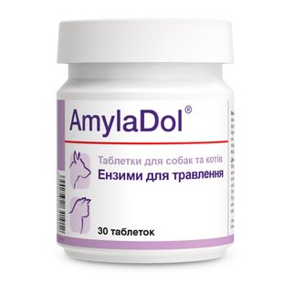 Таблетки для собак та котів Dolfos AmylaDol 30 шт - dgs - masterzoo.ua