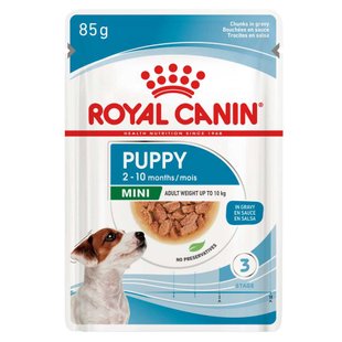 Вологий корм для цуценят Royal Canin Mini Puppy 85 г - masterzoo.ua