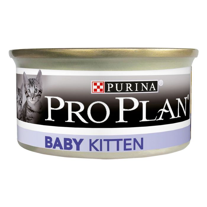 Вологий корм для кошенят Pro Plan Baby Kitten Chicken 85 г (курка) - masterzoo.ua