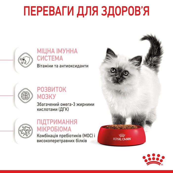 Сухий корм для кошенят Royal Canin Kitten 4 кг - masterzoo.ua