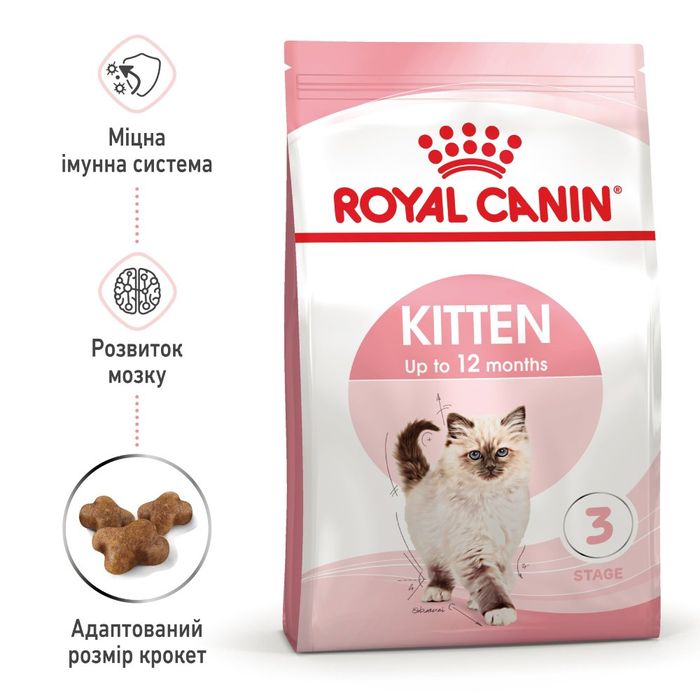 Сухий корм для кошенят Royal Canin Kitten 4 кг - masterzoo.ua