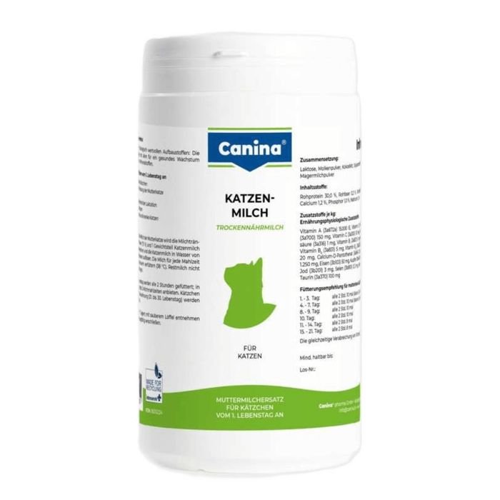 Замінник молока для кошенят Canina Katzen-Milch 450 г - masterzoo.ua