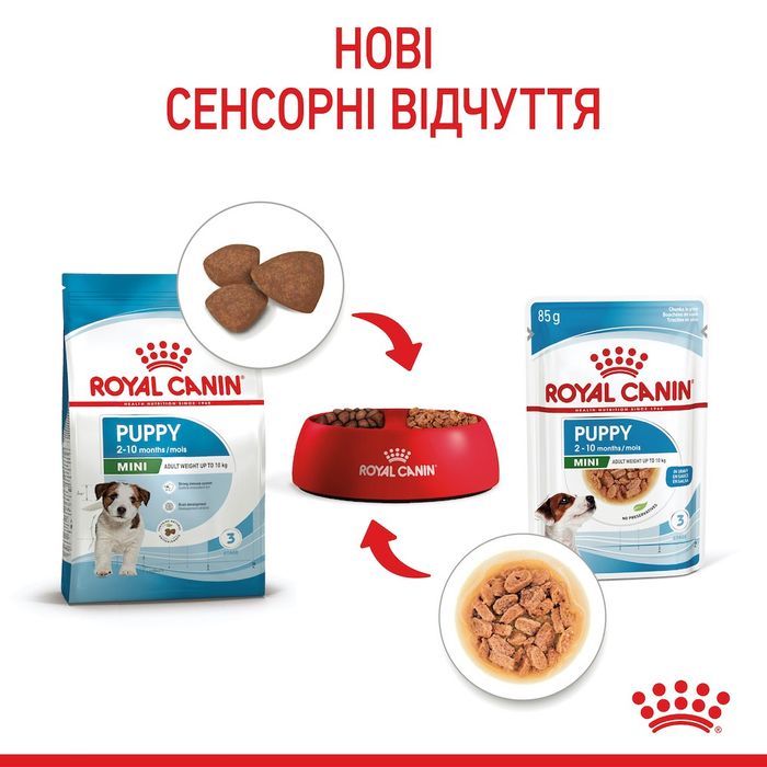 Вологий корм для цуценят Royal Canin Mini Puppy 85 г - masterzoo.ua