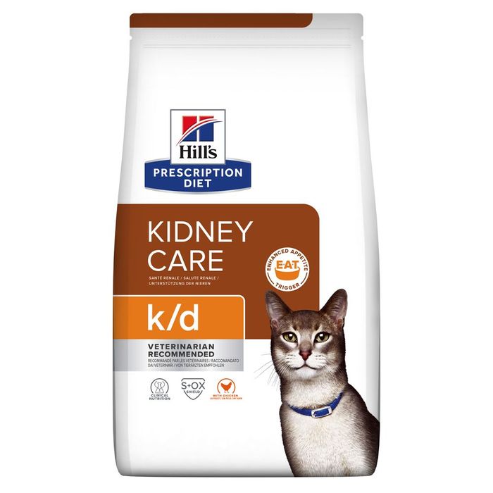 Сухий корм для котів Hill’s Prescription Diet Kidney care k/d 400 г - курка - masterzoo.ua