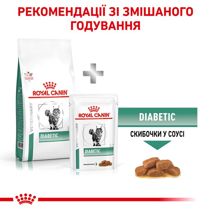 Сухий корм для котів Royal Canin Diabetic 1,5 кг - masterzoo.ua