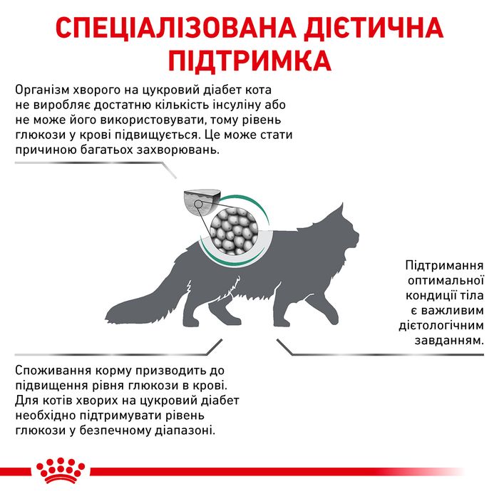 Сухий корм для котів Royal Canin Diabetic 1,5 кг - masterzoo.ua