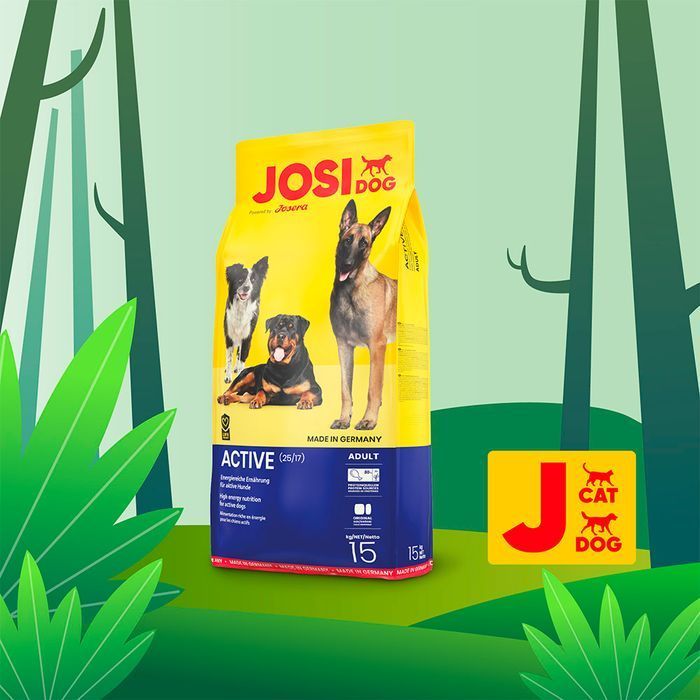 Сухий корм для собак Josera JosiDog Active Adult 2,7 кг - домашня птиця - masterzoo.ua