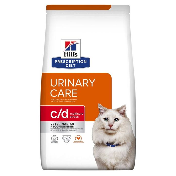 Сухий корм для котів Hill's Prescription Diet Urinary Care c/d Multicare Stress 3 кг - курка - masterzoo.ua