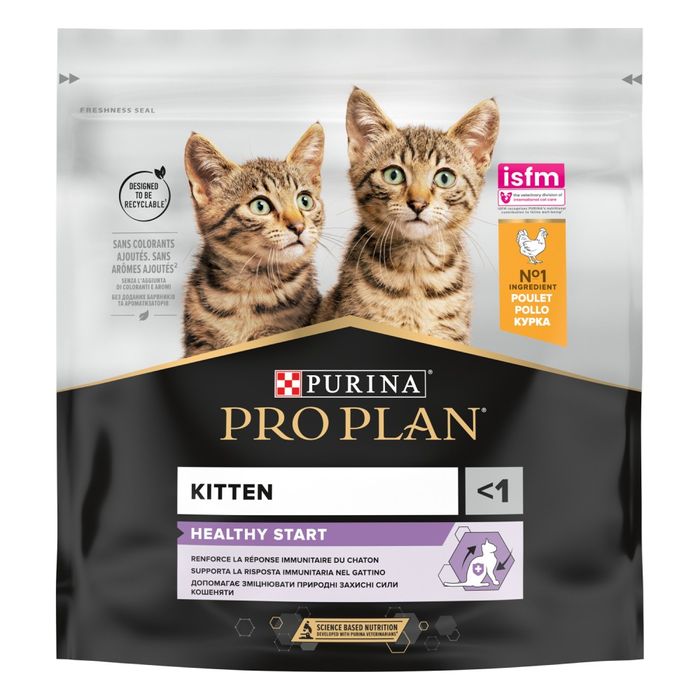 Сухий корм для кошенят Pro Plan Original Kitten Chicken 400 г - курка - masterzoo.ua