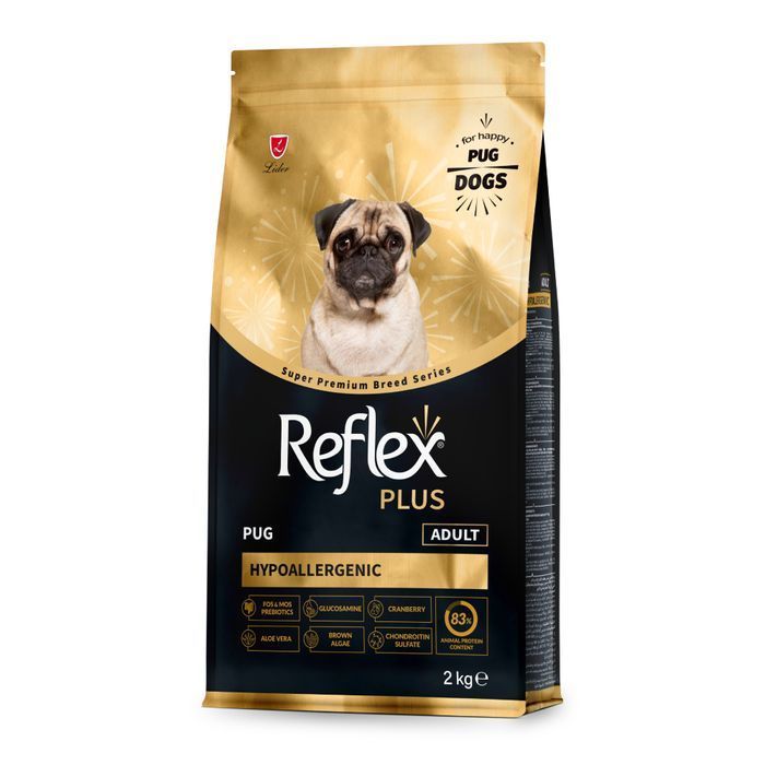 Reflex Plus Pug Adult сухий корм для собак 2 кг - masterzoo.ua