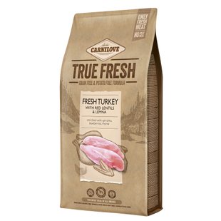 Сухий корм для дорослих собак усіх порід Carnilove True Fresh TURKEY for Adult dogs 11,4 кг (індичка) - masterzoo.ua