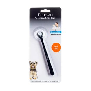 Зубна щітка Petosan Double Headed Brush Toy Dog - masterzoo.ua