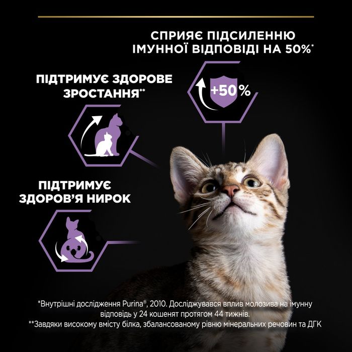 Сухий корм для кошенят Pro Plan Original Kitten Chicken 1,5 кг - курка - masterzoo.ua