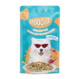 Вологий корм для собак Moochie Homestyle Adult 120 г - ягня та паста - masterzoo.ua