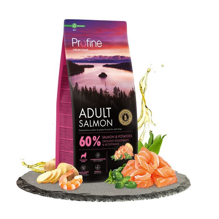 Profine Adult сухий корм для собак 12 кг - лосось та картопля - masterzoo.ua
