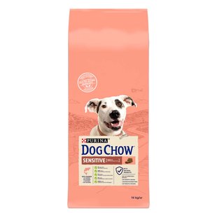 Сухий корм для дорослих собак із чутливим травленням Dog Chow Sensetive 14 кг (лосось) - masterzoo.ua