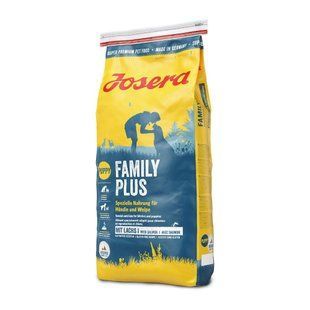 Сухий корм для цуценят Josera Family Plus 12,5 кг - домашня птиця - masterzoo.ua
