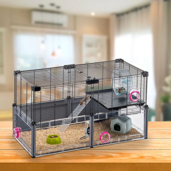 Клітка для гризунів Ferplast Multipla Hamster 72,5 х 37,5 х 42 см - masterzoo.ua