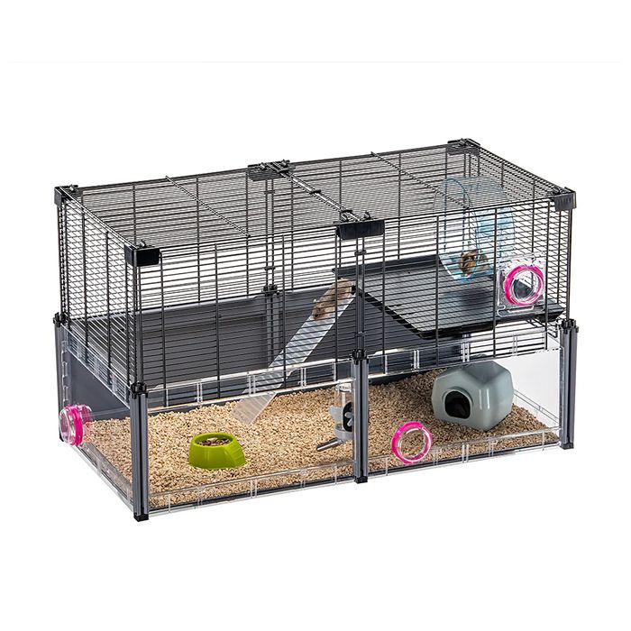 Клітка для гризунів Ferplast Multipla Hamster 72,5 х 37,5 х 42 см - masterzoo.ua