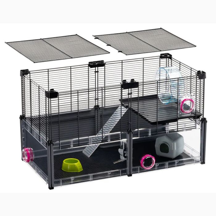 Клітка для гризунів Ferplast Multipla Hamster 72,5 х 37,5 х 42 см - masterzoo.ua