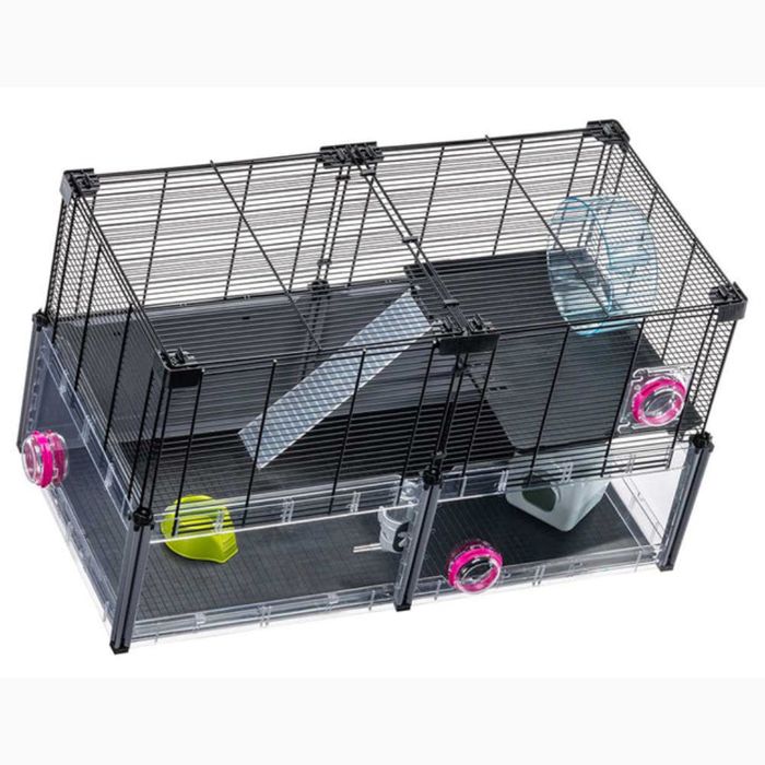 Клітка для гризунів Ferplast Multipla Hamster 72,5 х 37,5 х 42 см - masterzoo.ua