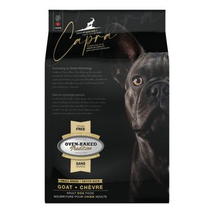 Сухий корм Oven-Baked Tradition Capra Dog Adult Small Breed Grain Free 4,54 кг - козлятина - masterzoo.ua