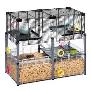 Клітка для гризунів Ferplast Multipla Hamster Crystal 72,5 x 37,5 x 62 см - masterzoo.ua