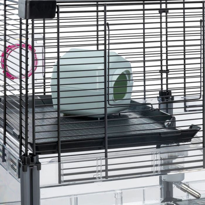 Клітка для гризунів Ferplast Multipla Hamster Crystal 72,5 x 37,5 x 62 см - masterzoo.ua