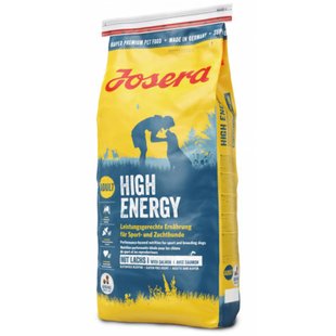 Сухий корм для собак Josera High Energy Adult 15 кг - лосось - masterzoo.ua