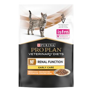 Вологий корм для котів Pro Plan Veterinary Diets NF EarCare pouch 85 г — курка - masterzoo.ua